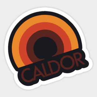 Caldor Department Store Sticker